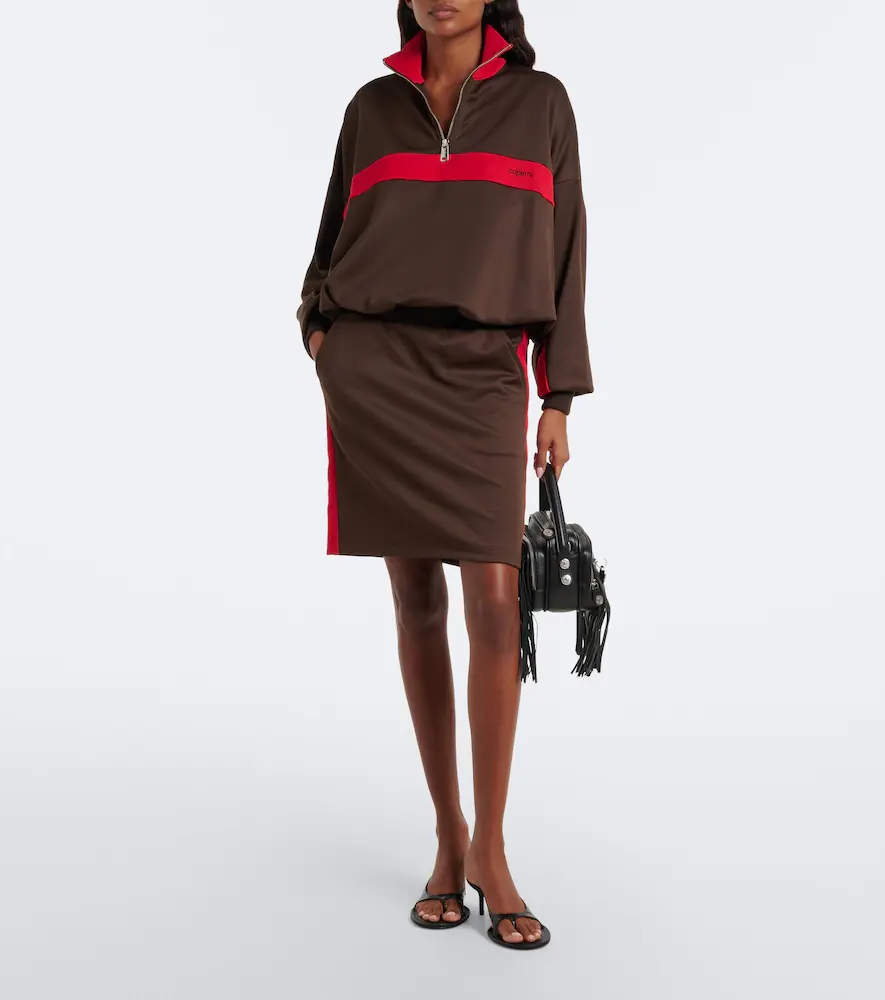 Coperni Jersey sweatshirt dress | Thumbnail 3 Coperni Jersey sweatshirt dress | Thumbnail 3