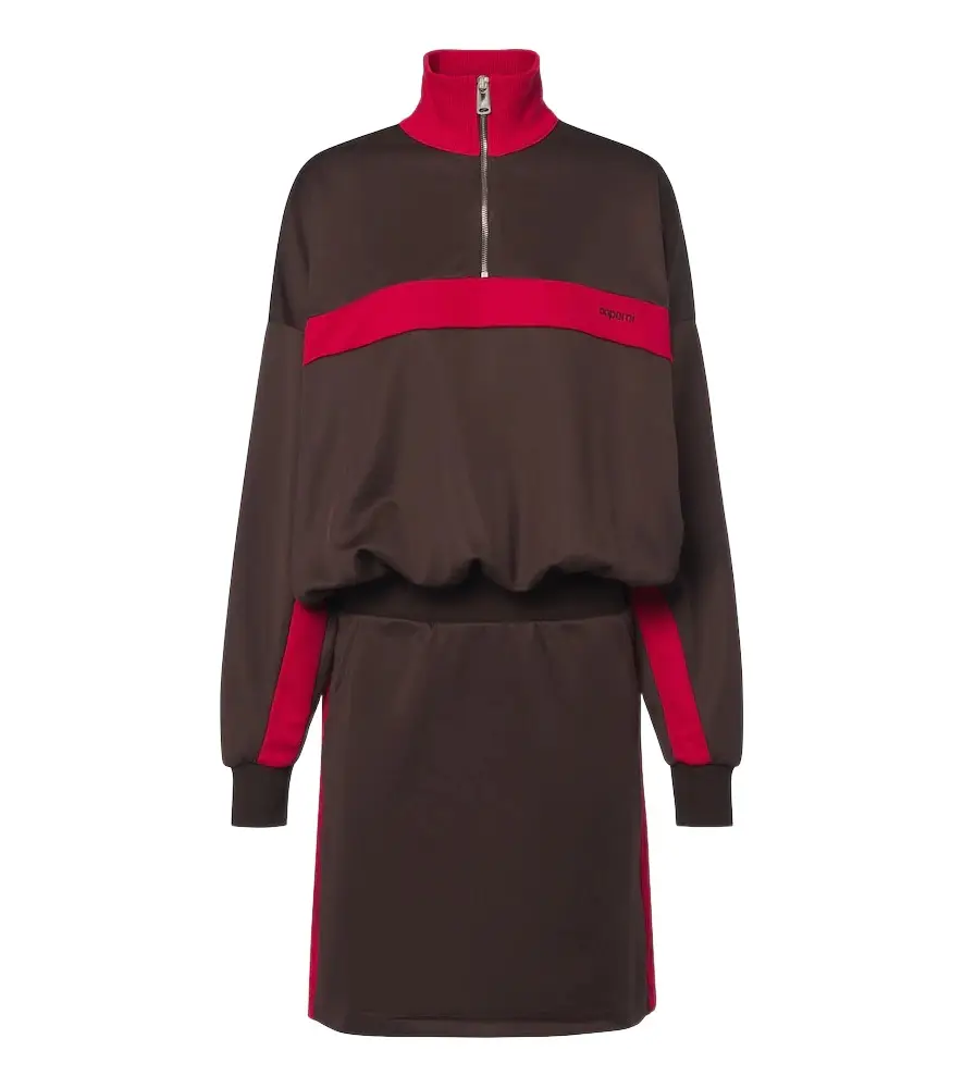 Jersey sweatshirt dress