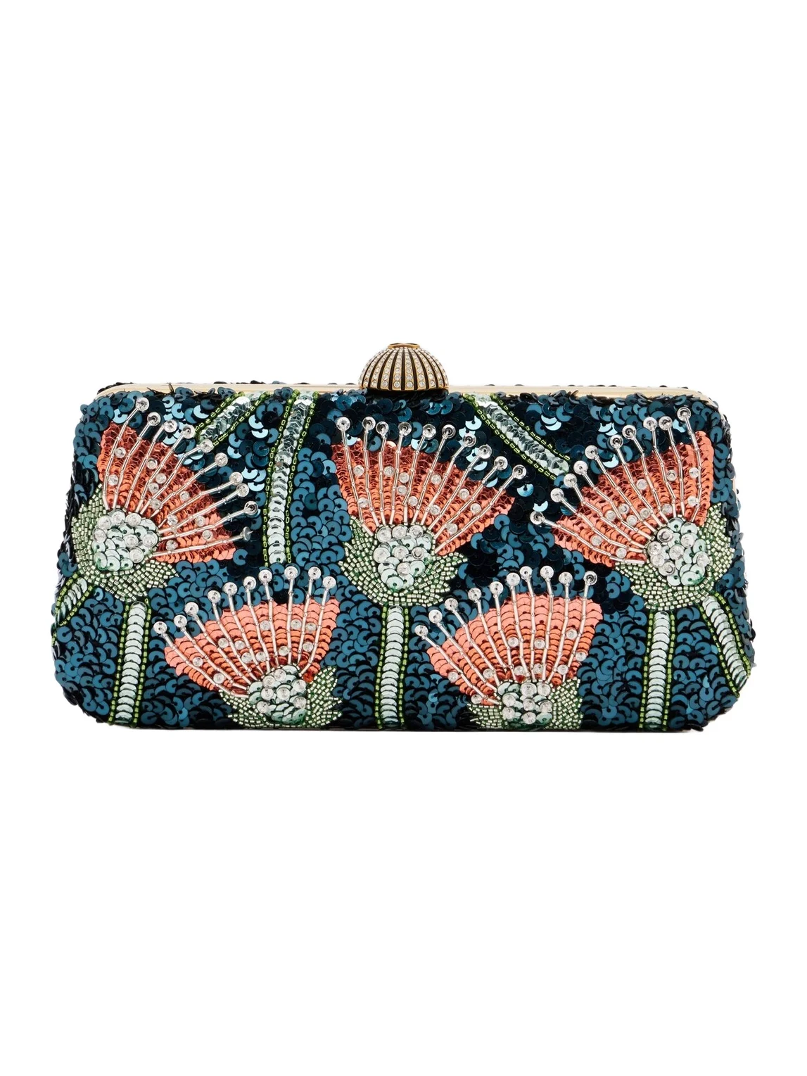 Valentino Garavani Carry Secrets embellished clutch