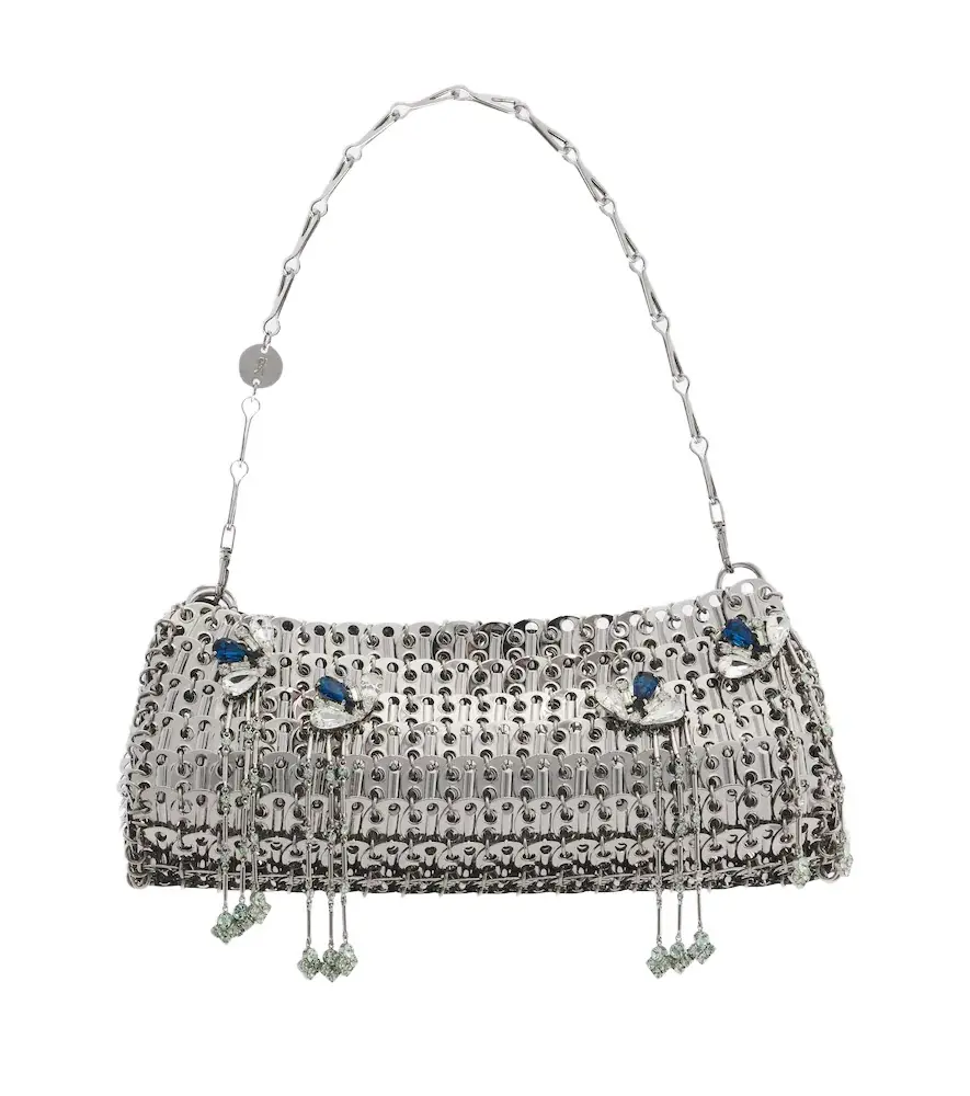 Rabanne 1969 embellished shoulder bag