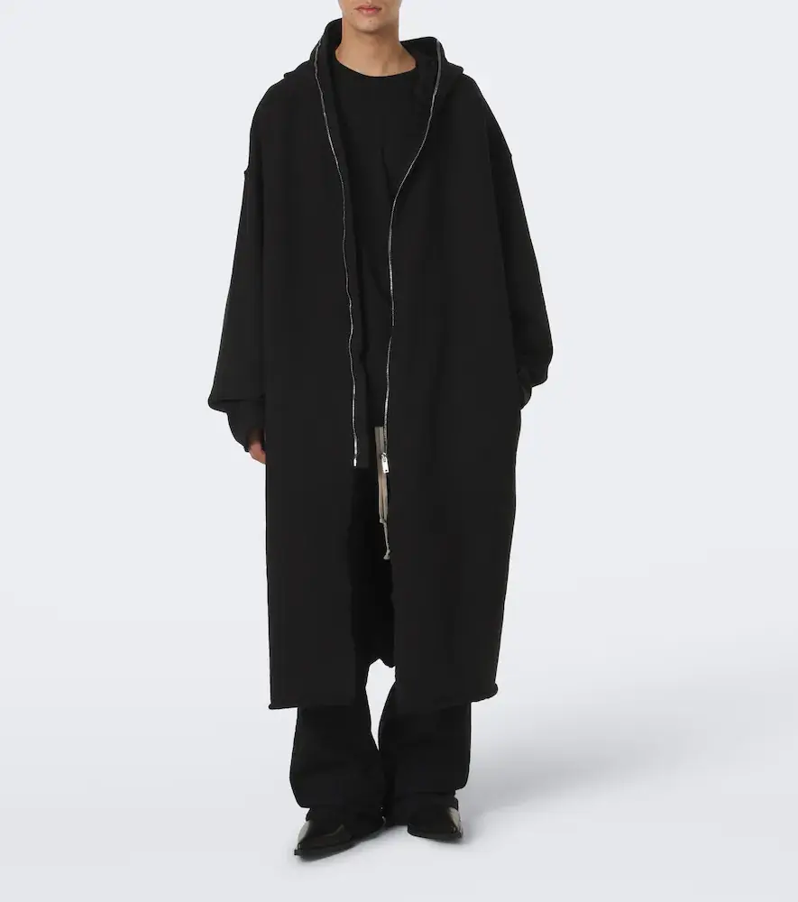 Rick Owens Gimp Wide Mac cotton overcoat | Thumbnail 2