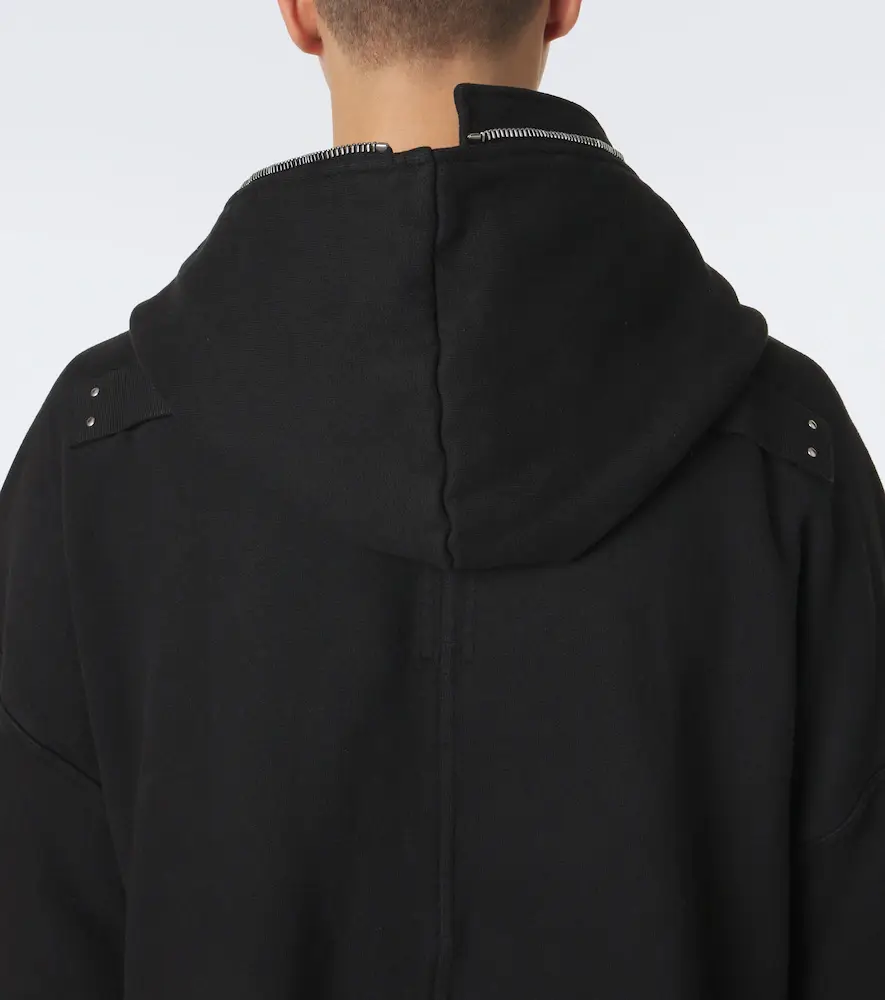 Rick Owens Gimp Wide Mac cotton overcoat | Thumbnail 3