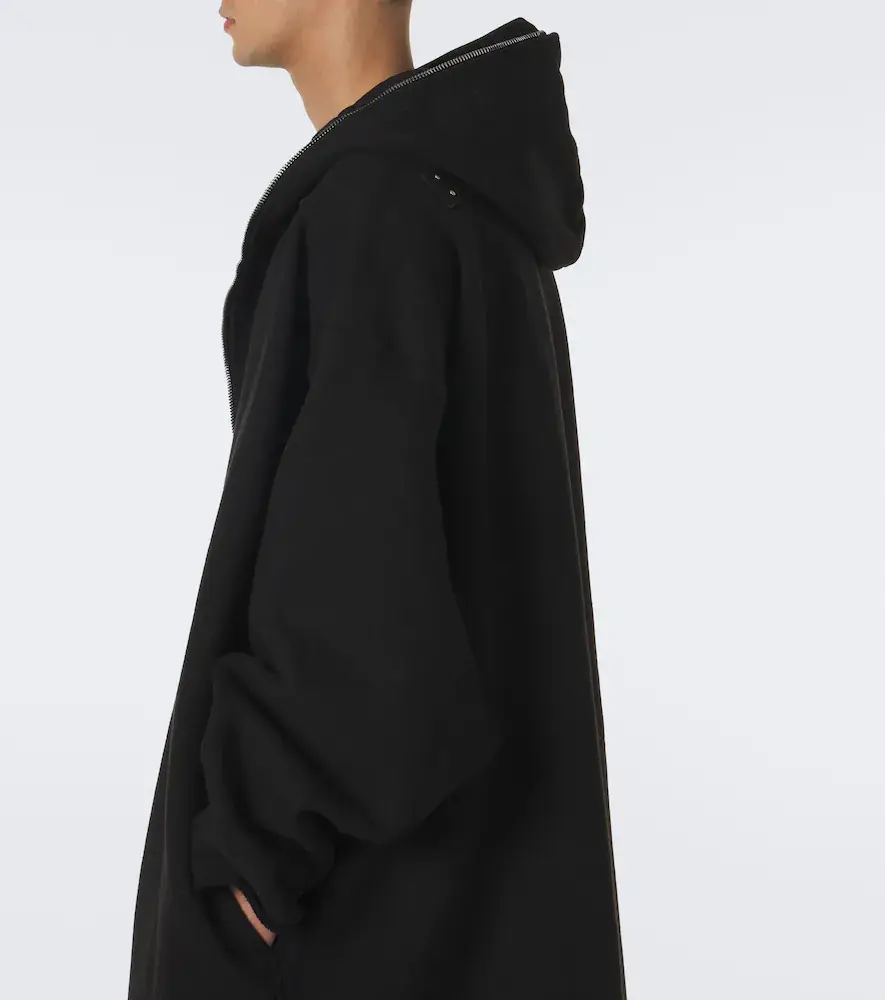 Rick Owens Gimp Wide Mac cotton overcoat | Thumbnail 7