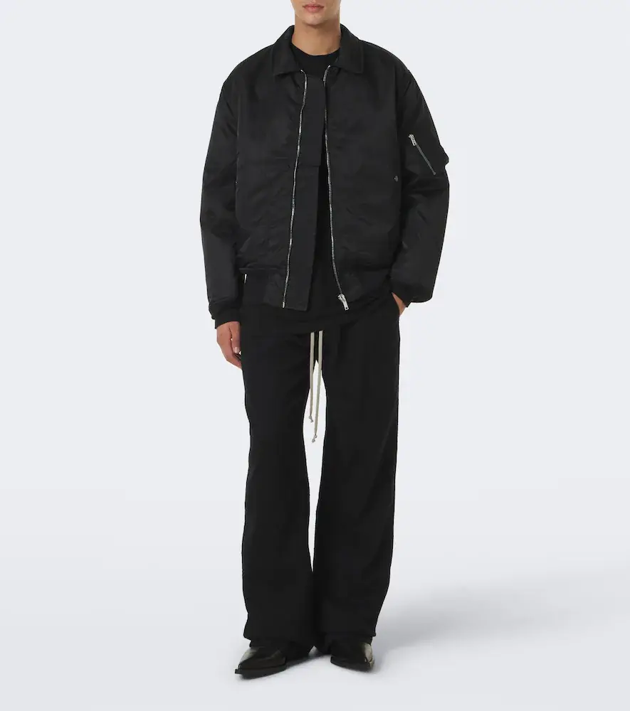 Rick Owens DRKSHDW Flyers twill blouson jacket | Thumbnail 3 Rick Owens DRKSHDW Flyers twill blouson jacket | Thumbnail 3