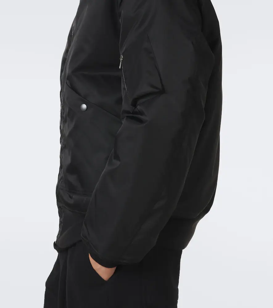 Rick Owens DRKSHDW Flyers twill blouson jacket | Thumbnail 6 Rick Owens DRKSHDW Flyers twill blouson jacket | Thumbnail 6