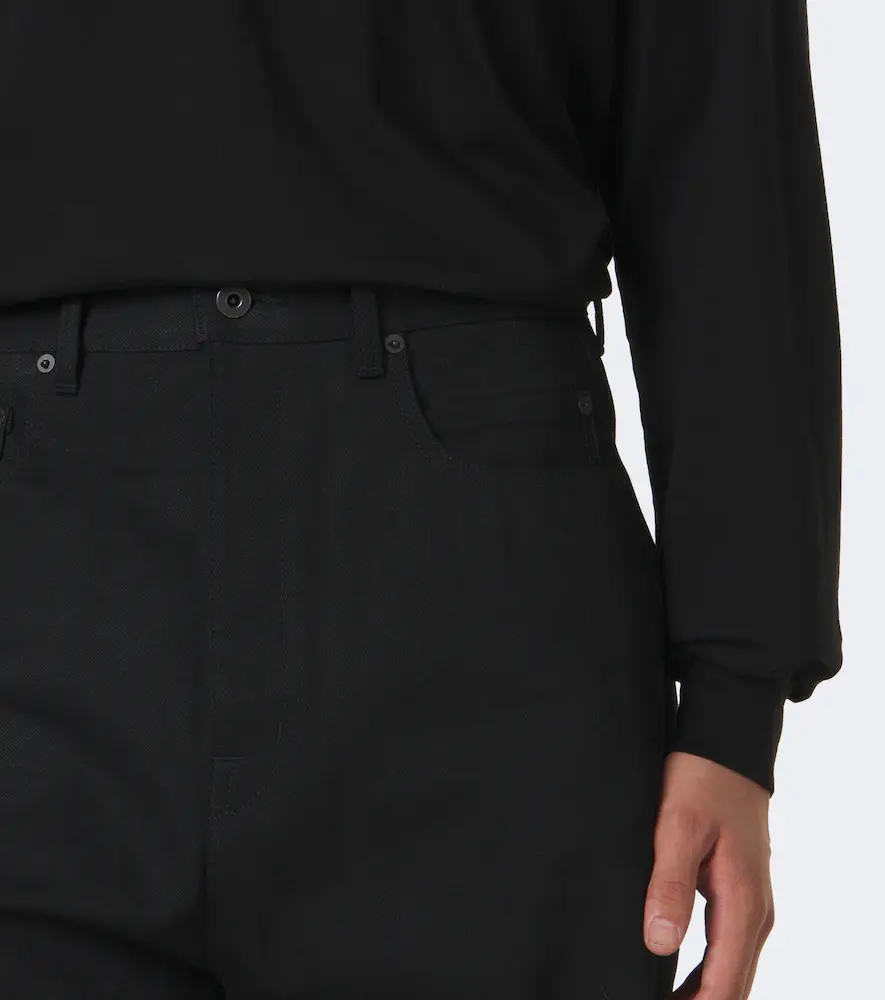 Rick Owens DRKSHDW Strobe wide-leg jeans | Thumbnail 6