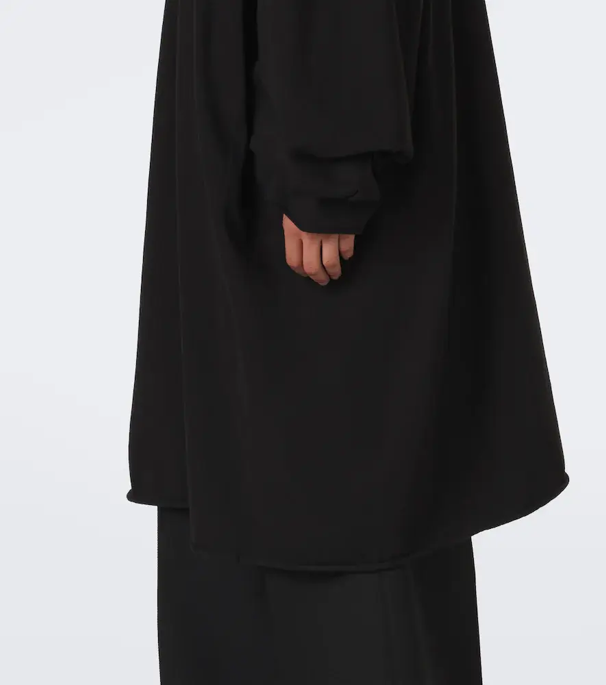Rick Owens DRKSHDW cotton jersey hoodie | Thumbnail 3