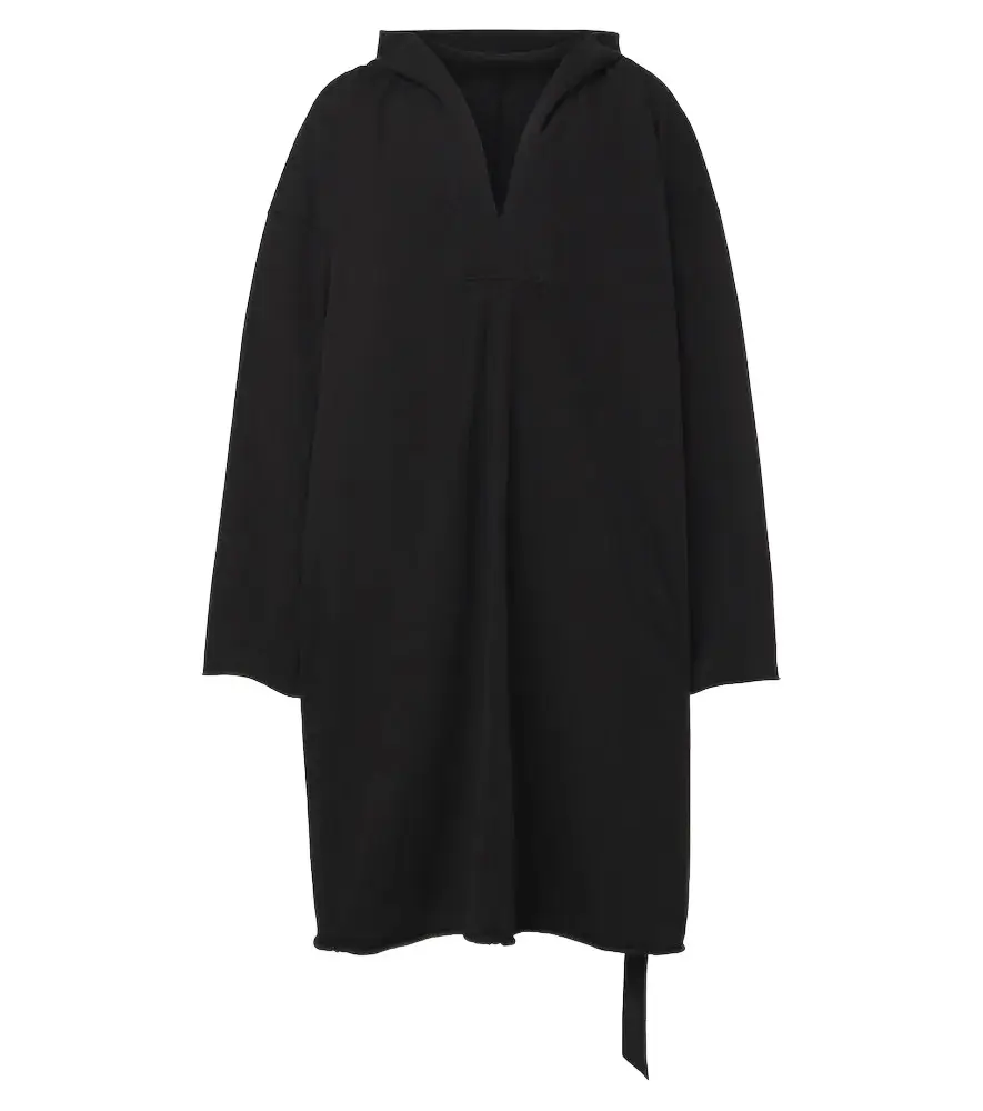 Rick Owens DRKSHDW cotton jersey hoodie