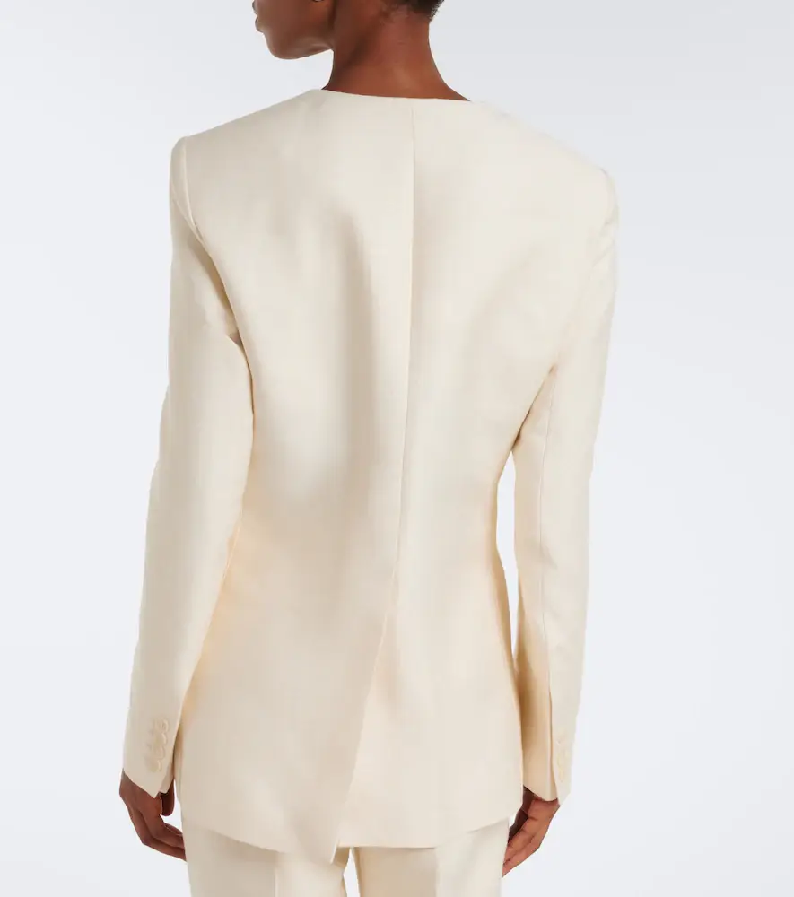 Joseph Myra cotton, linen, and silk-blend blazer | Thumbnail 3 Joseph Myra cotton, linen, and silk-blend blazer | Thumbnail 3