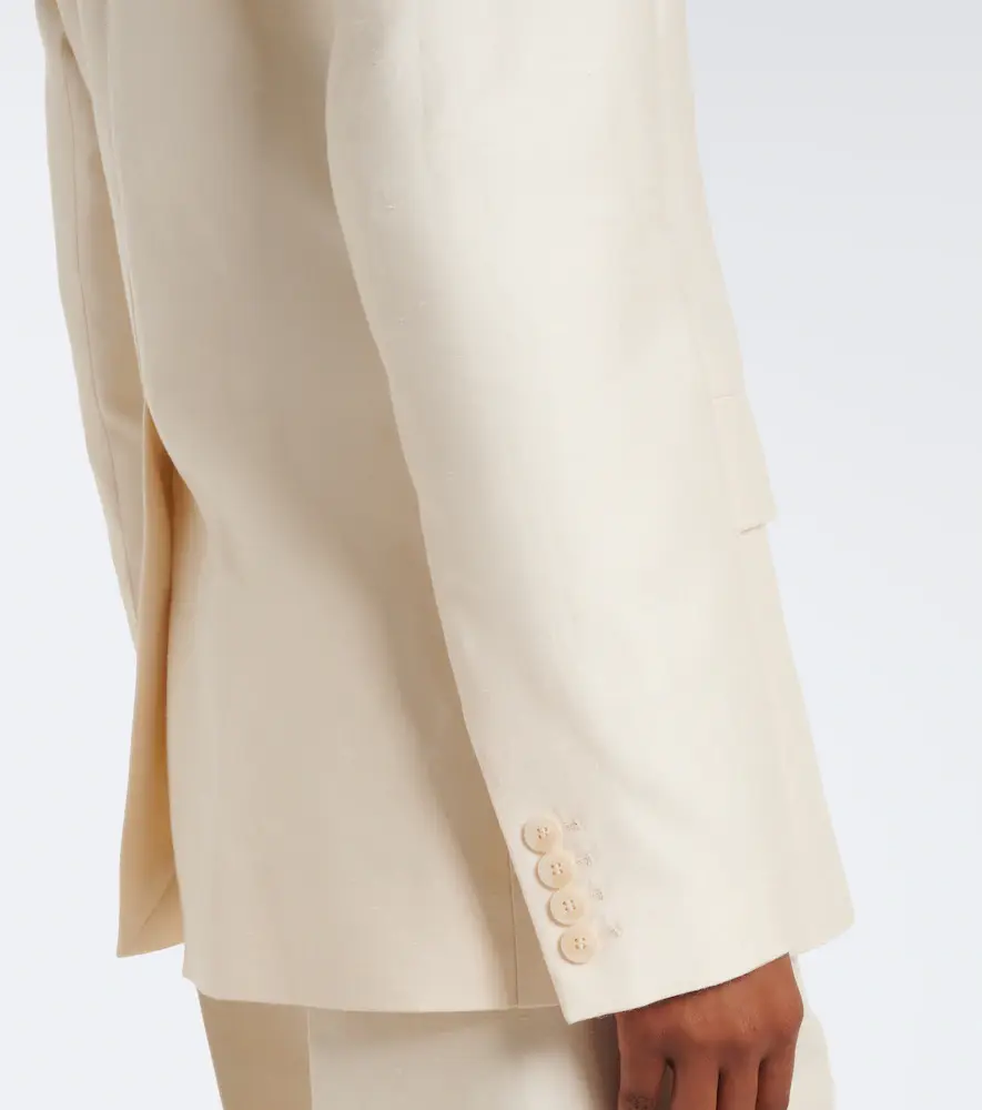 Joseph Myra cotton, linen, and silk-blend blazer | Thumbnail 4 Joseph Myra cotton, linen, and silk-blend blazer | Thumbnail 4