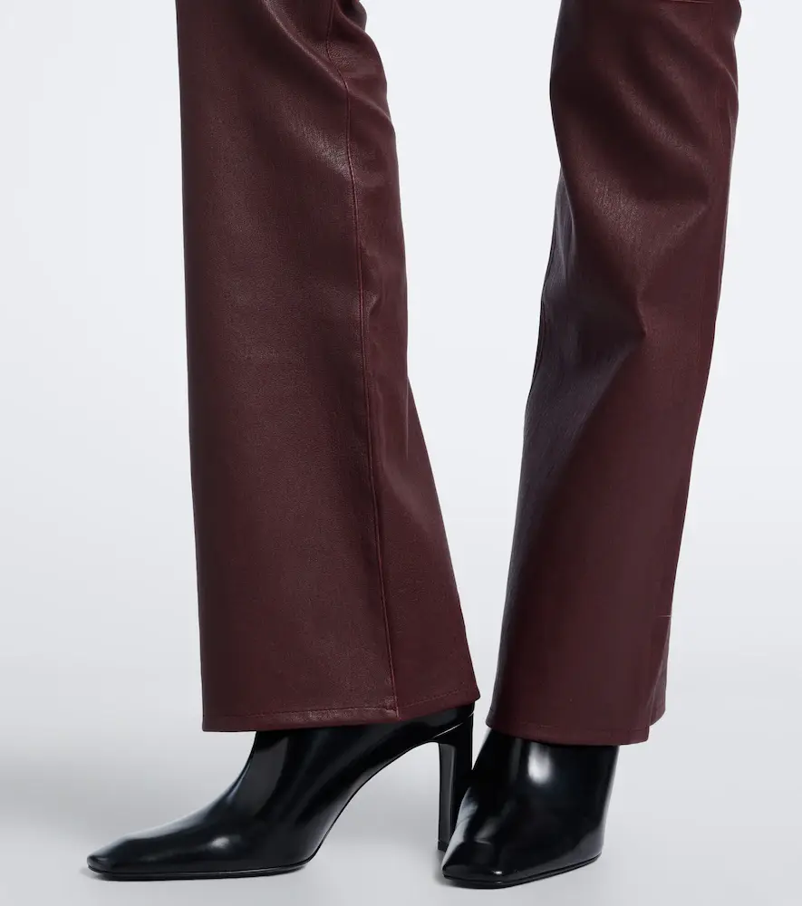 Frame Leather flared pants | Thumbnail 3