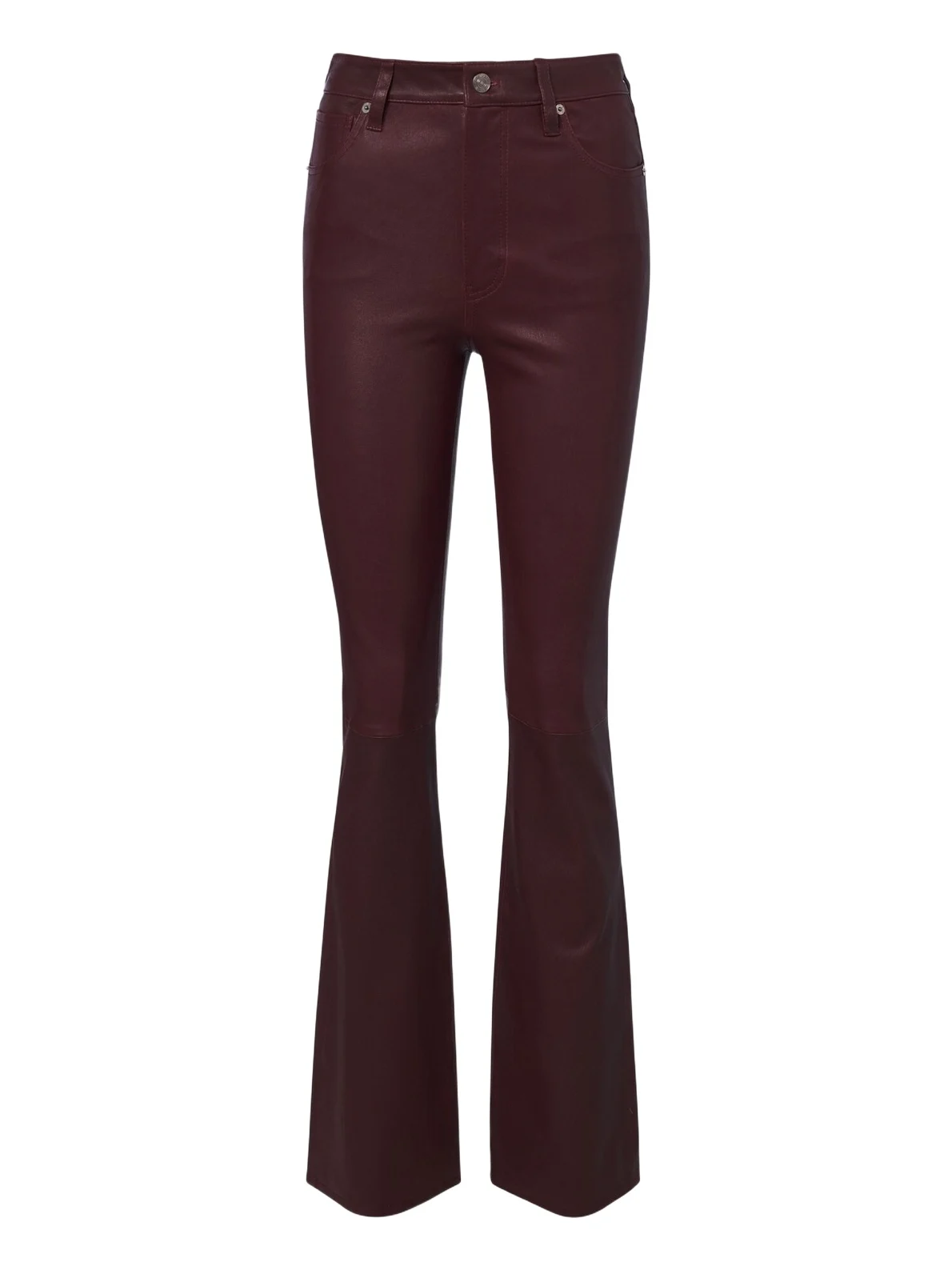 Leather flared pants Leather flared pants