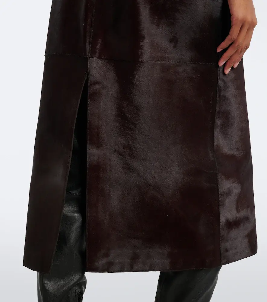 Nour Hammour Alana calf-hair pencil skirt | Thumbnail 6