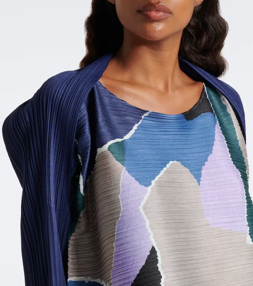 Pleats Please Issey Miyake Surprise! printed pleated top | Thumbnail 2 Pleats Please Issey Miyake Surprise! printed pleated top | Thumbnail 2