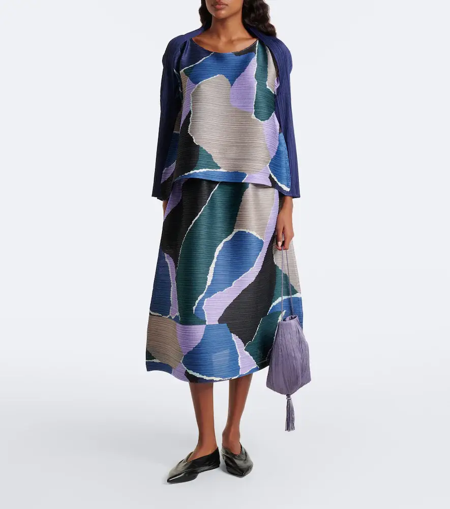 Pleats Please Issey Miyake Surprise! printed pleated top | Thumbnail 4 Pleats Please Issey Miyake Surprise! printed pleated top | Thumbnail 4