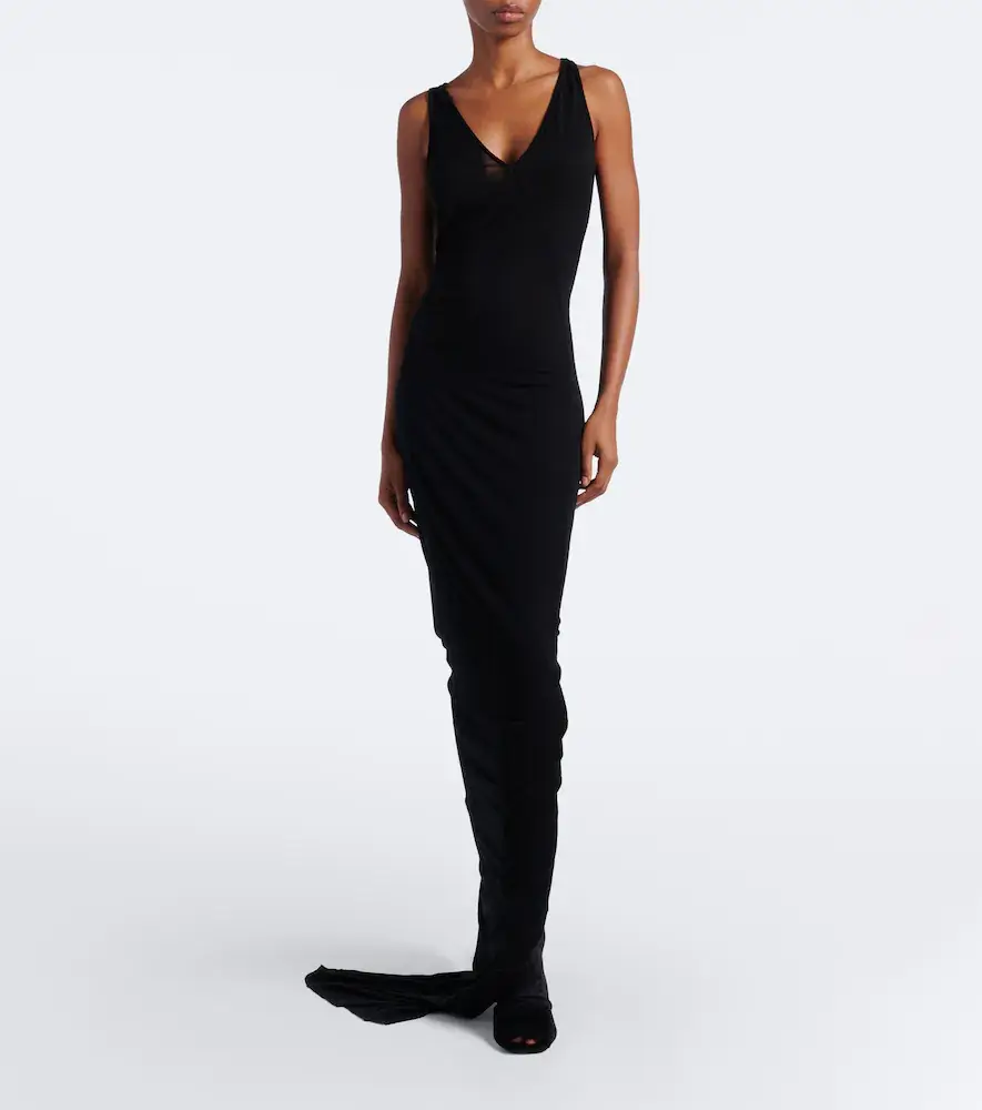 Rick Owens Cantilever velvet jersey ankle boots | Thumbnail 6 Rick Owens Cantilever velvet jersey ankle boots | Thumbnail 6