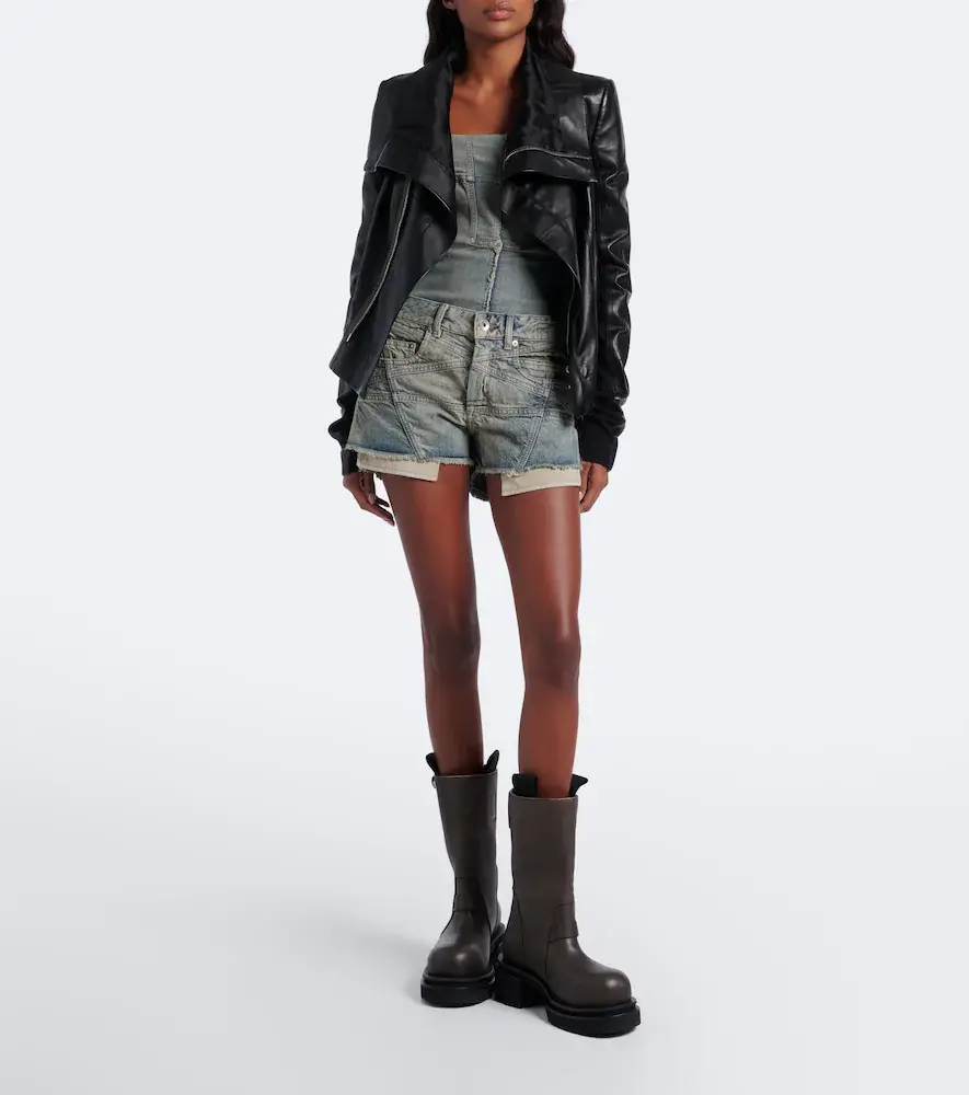 Rick Owens Leather mid-calf boots | Thumbnail 6 Rick Owens Leather mid-calf boots | Thumbnail 6