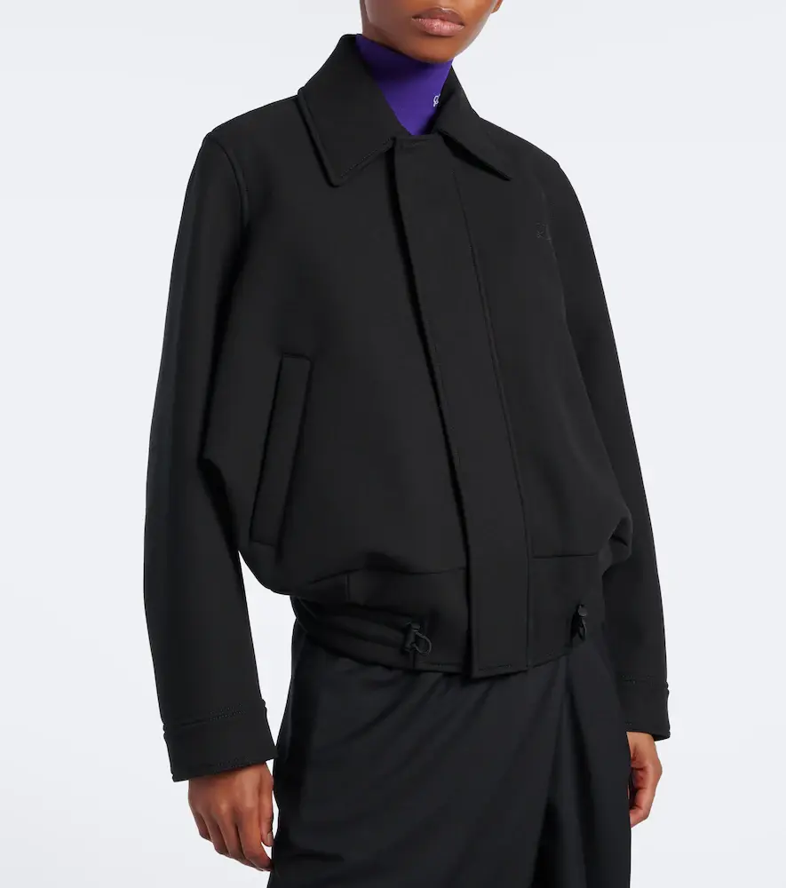 Loewe Double L cotton blouson jacket | Thumbnail 3 Loewe Double L cotton blouson jacket | Thumbnail 3
