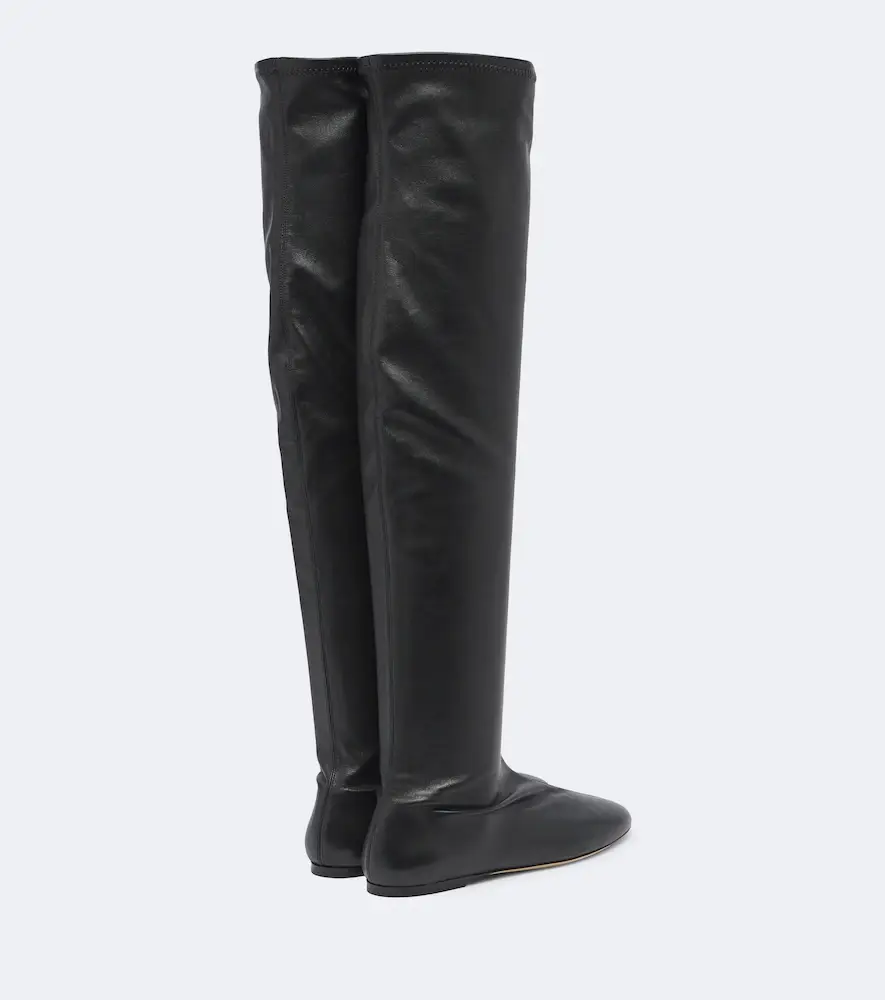 TOTEME Leather over-the-knee boots | Thumbnail 3