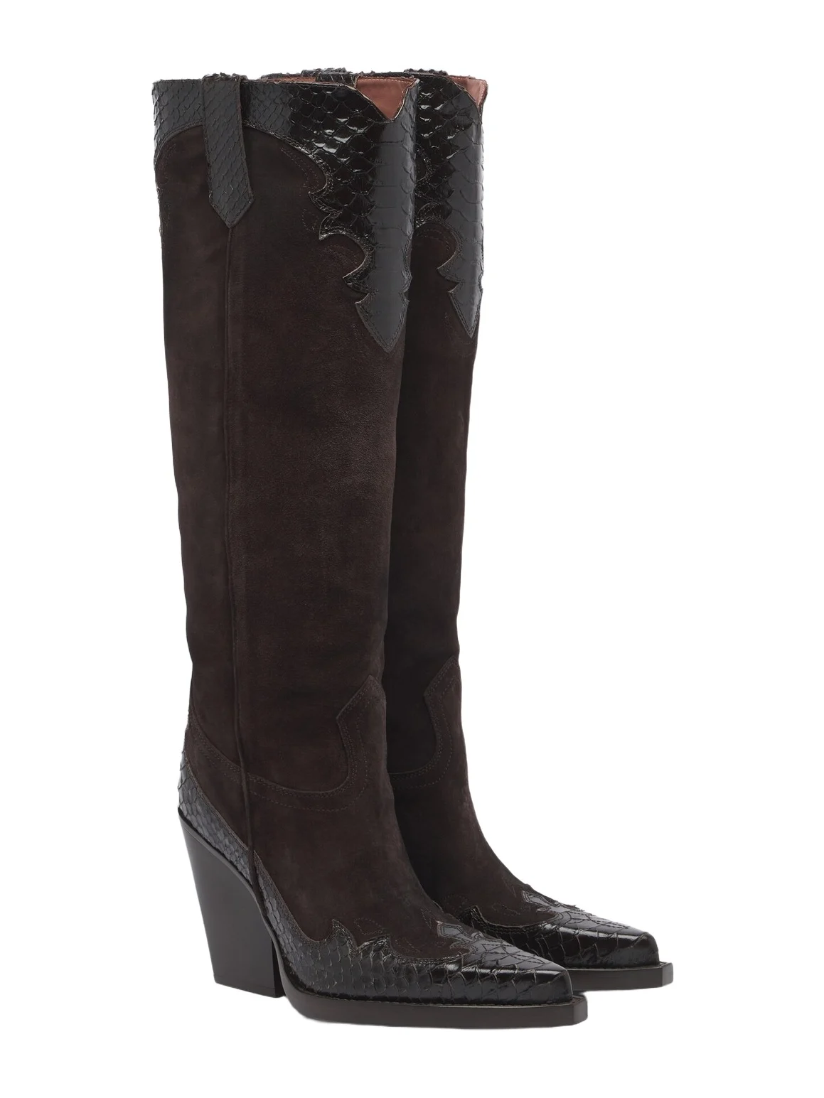 El Dorado suede cowboy boots El Dorado suede cowboy boots