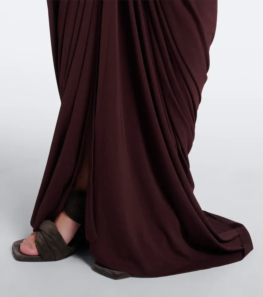 Rick Owens Nadia ruched jersey gown | Thumbnail 6 Rick Owens Nadia ruched jersey gown | Thumbnail 6