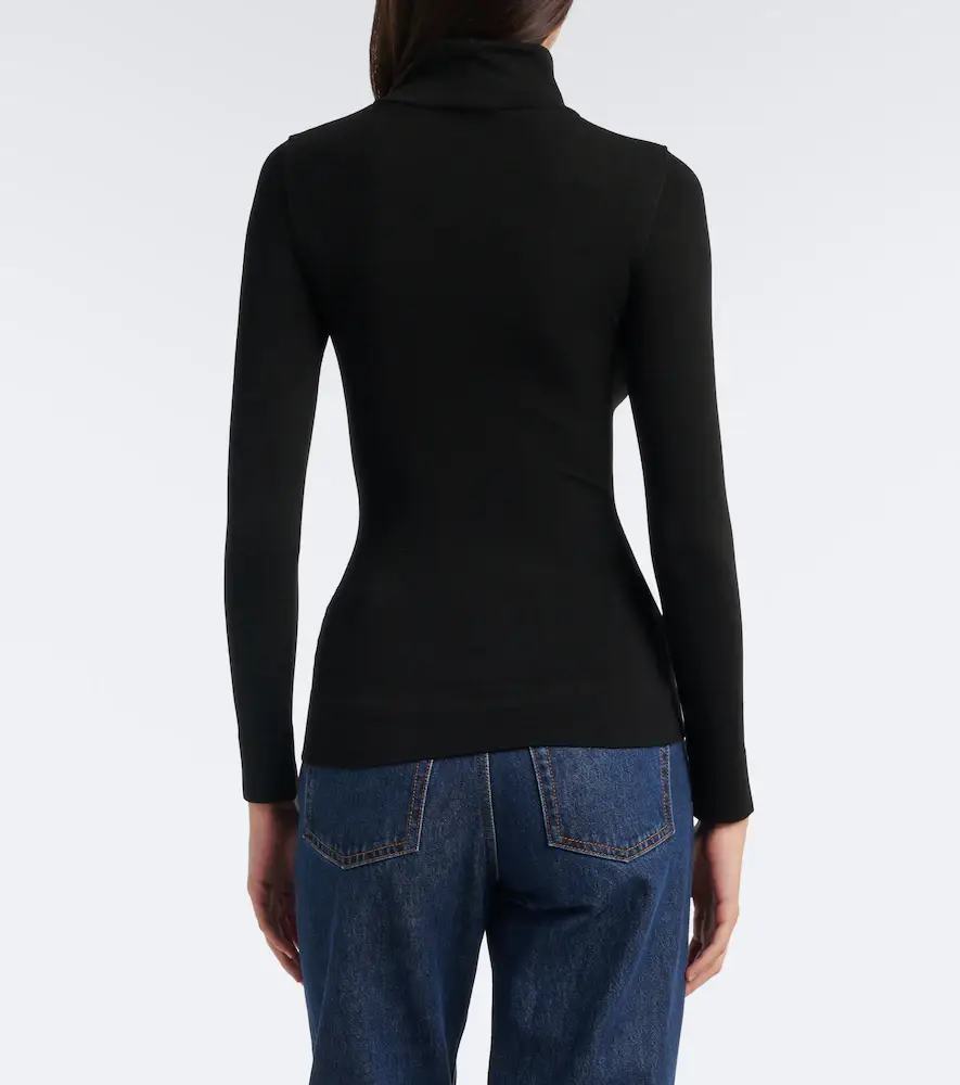 TOTEME Jersey turtleneck top | Thumbnail 4
