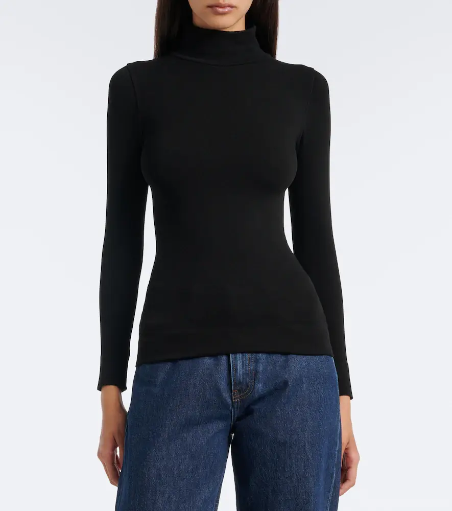 TOTEME Jersey turtleneck top | Thumbnail 6