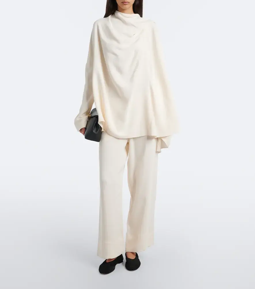 TOTEME Cady wide-leg pants | Thumbnail 2