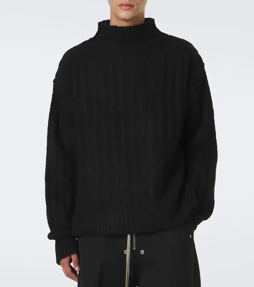 Rick Owens Turtle cashmere and silk sweater | Thumbnail 2
