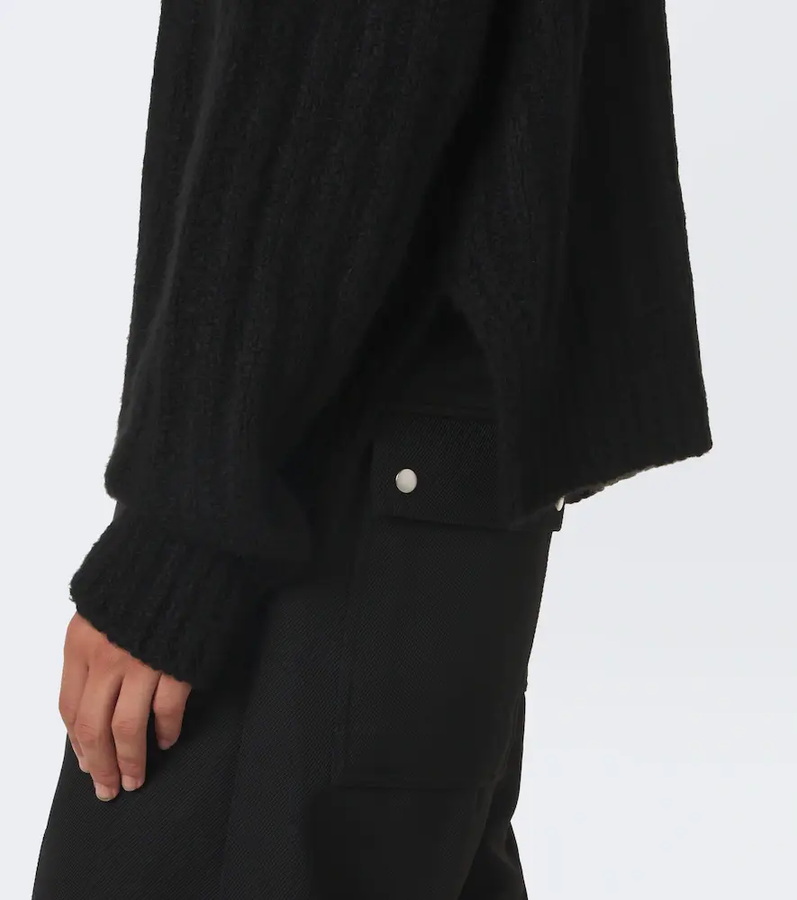 Rick Owens Turtle cashmere and silk sweater | Thumbnail 4