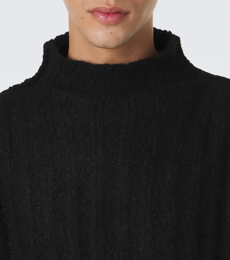 Rick Owens Turtle cashmere and silk sweater | Thumbnail 5