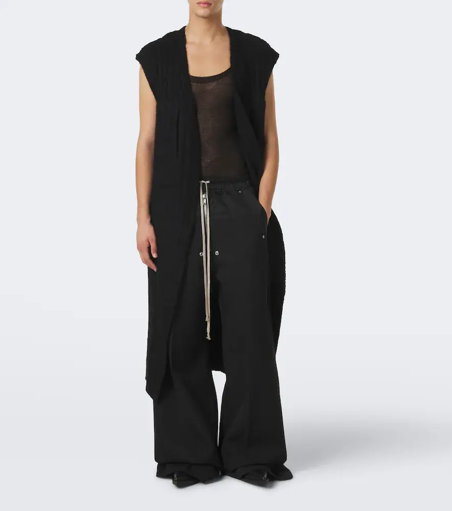 Rick Owens Lab cashmere and silk sweater vest | Thumbnail 3