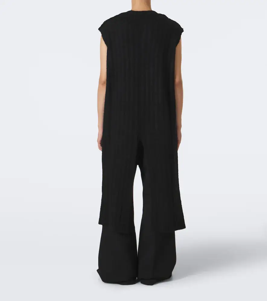 Rick Owens Lab cashmere and silk sweater vest | Thumbnail 5