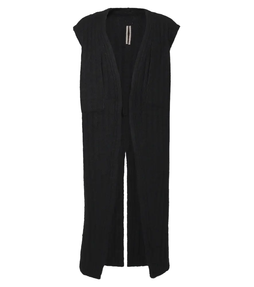 Rick Owens Lab cashmere and silk sweater vest