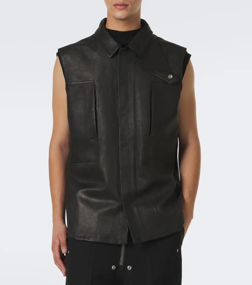 Rick Owens Sl leather vest | Thumbnail 6 Rick Owens Sl leather vest | Thumbnail 6