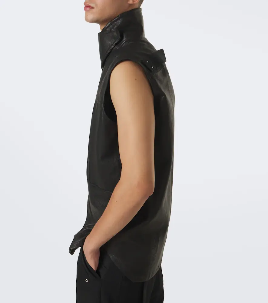 Rick Owens Sl leather vest | Thumbnail 8 Rick Owens Sl leather vest | Thumbnail 8