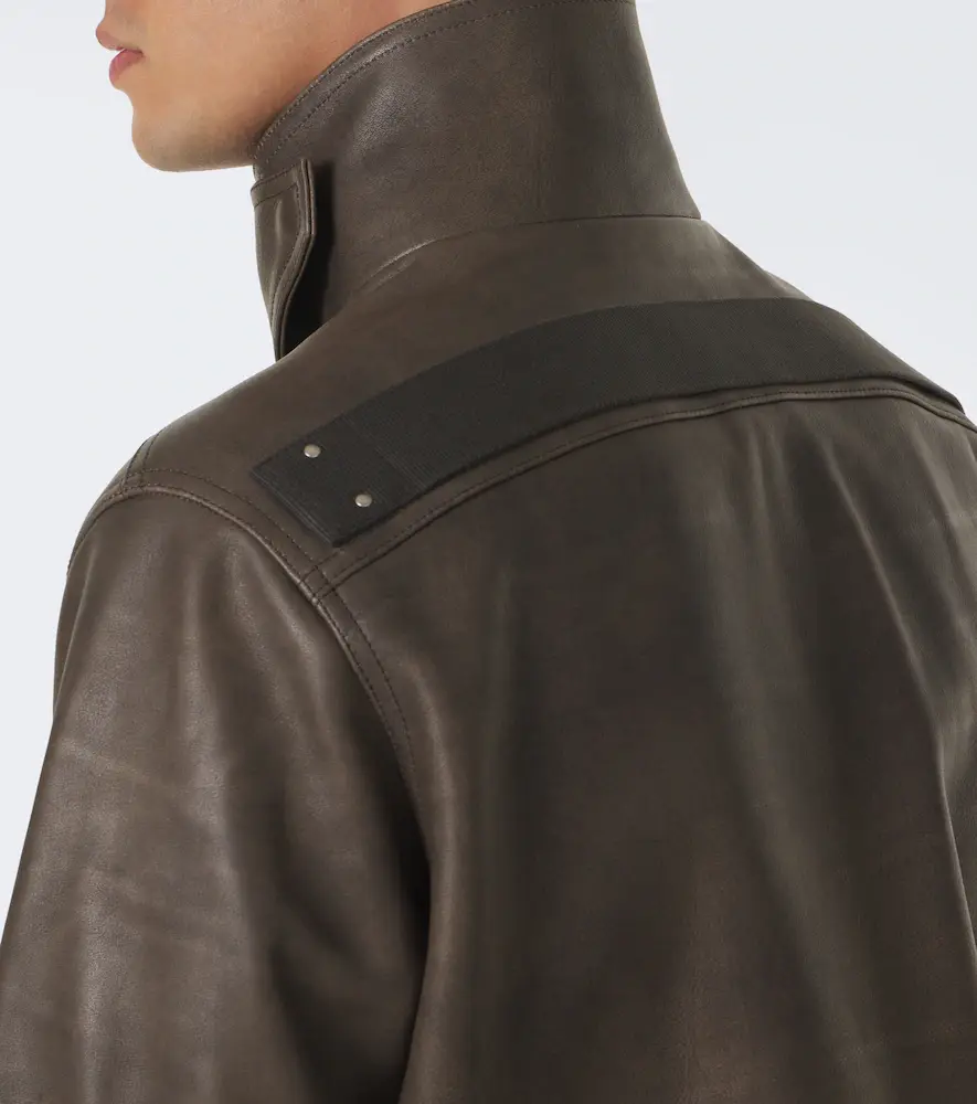 Rick Owens Tower Alice leather jacket | Thumbnail 3 Rick Owens Tower Alice leather jacket | Thumbnail 3