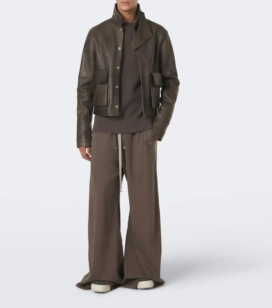 Rick Owens Tower Alice leather jacket | Thumbnail 5 Rick Owens Tower Alice leather jacket | Thumbnail 5