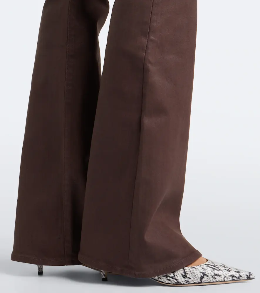 Veronica Beard Beverly coated flared jeans | Thumbnail 2