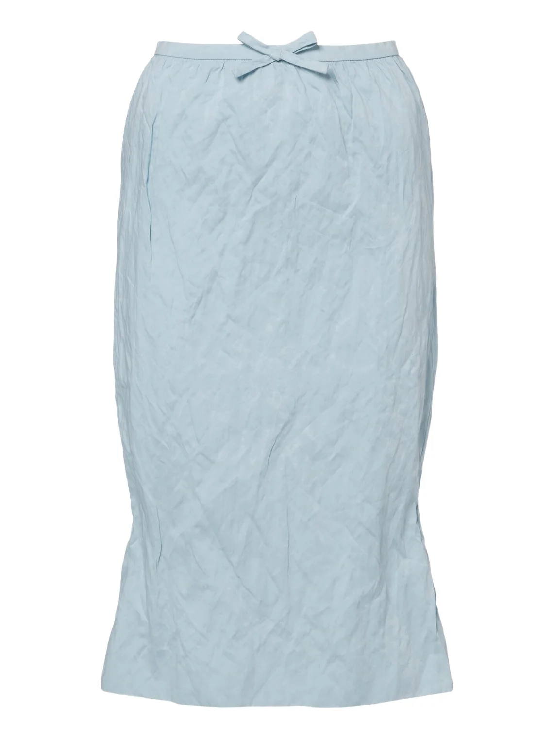Bow-detail cotton-blend midi skirt Bow-detail cotton-blend midi skirt