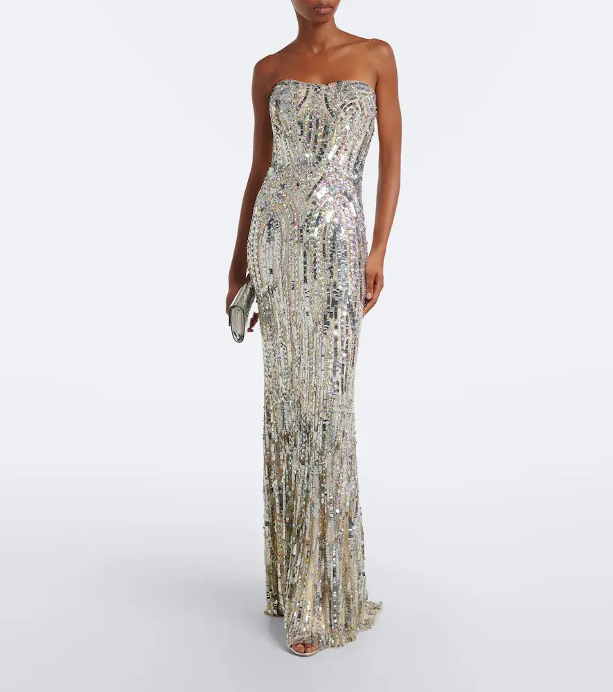 Jenny Packham Euphoria embellished bustier gown | Thumbnail 2 Jenny Packham Euphoria embellished bustier gown | Thumbnail 2