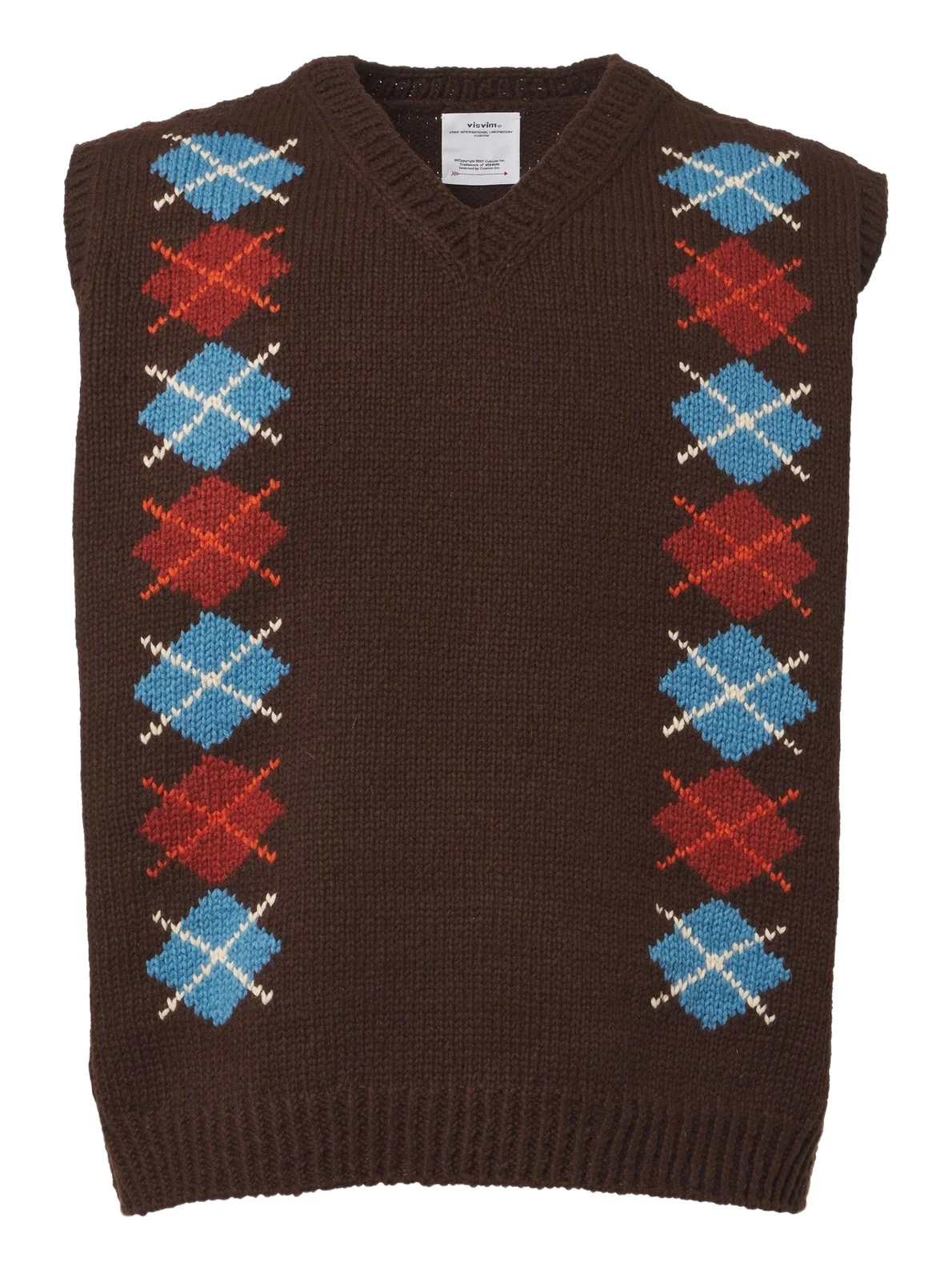 Visvim Diamante wool and cashmere sweater vest