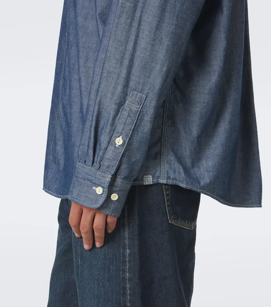 Visvim Langer cotton and silk chambray shirt | Thumbnail 5 Visvim Langer cotton and silk chambray shirt | Thumbnail 5