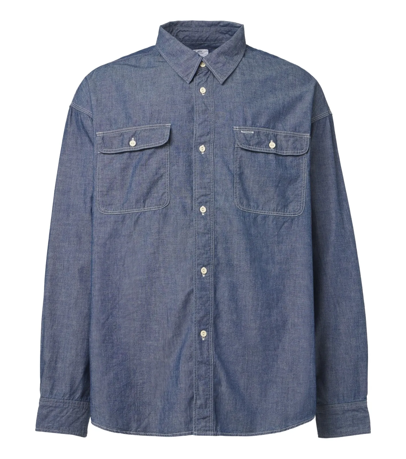 Visvim Langer cotton and silk chambray shirt