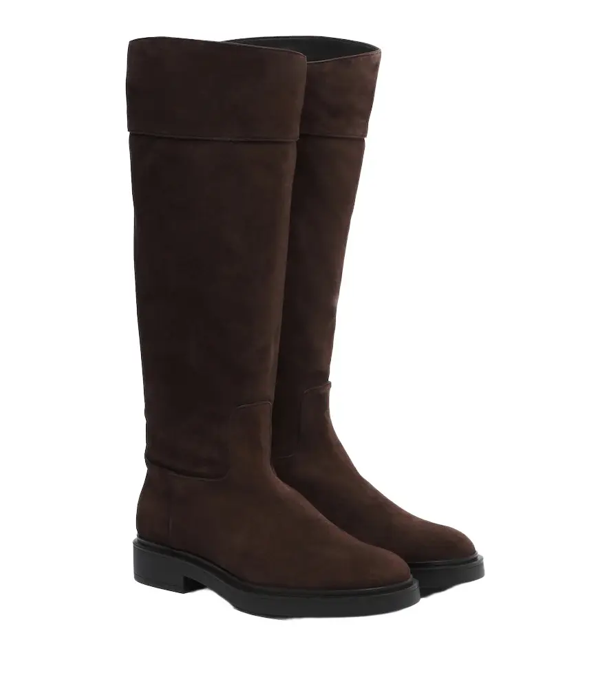 Aquazzura Ride suede knee-high boots