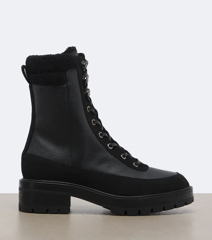 Aquazzura Very Cortina leather lace-up boots | Thumbnail 4