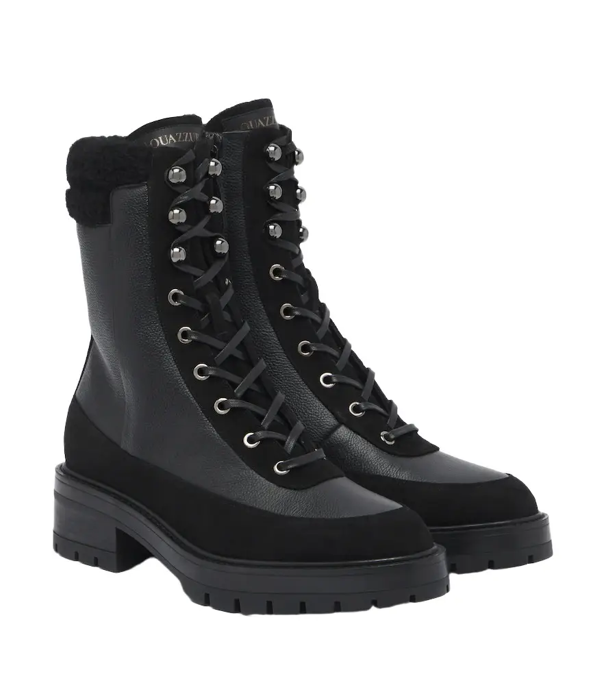 Very Cortina leather lace-up boots