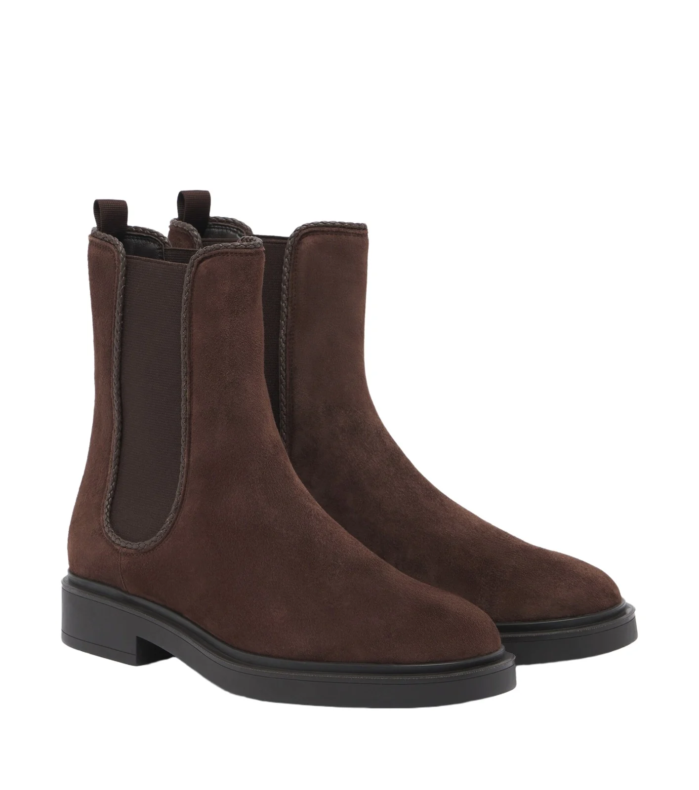 Aquazzura Gaspard suede Chelsea boots