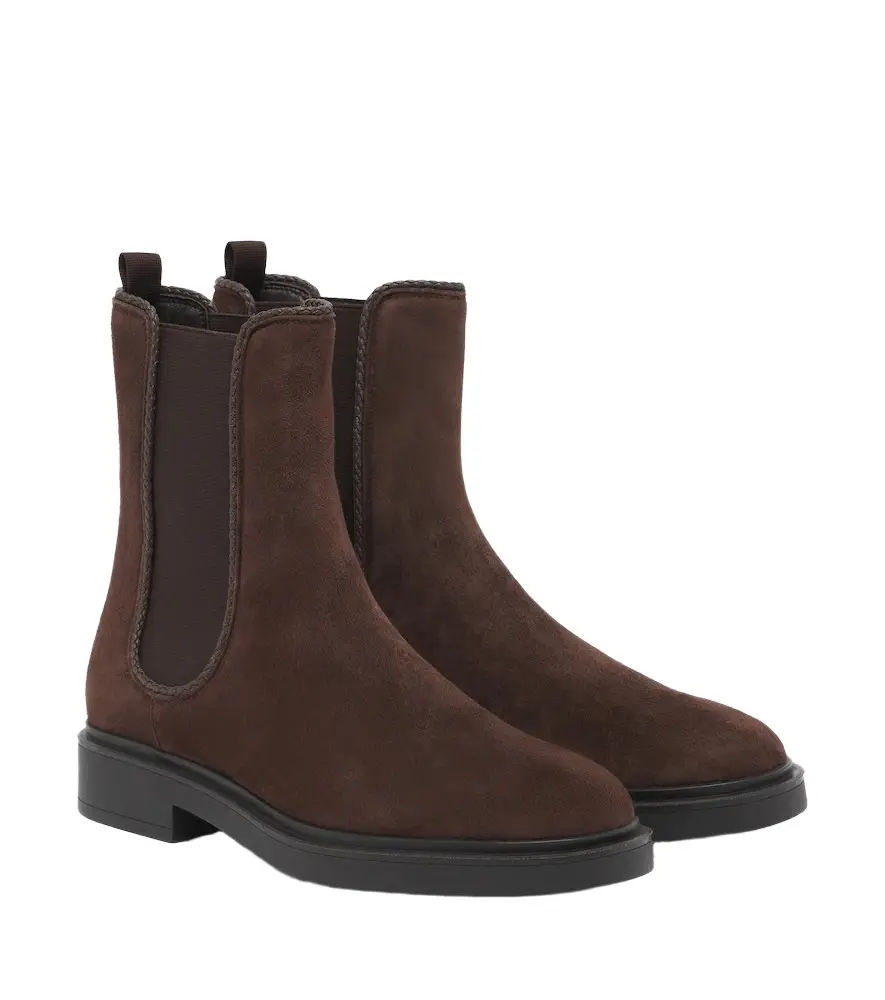 Gaspard suede Chelsea boots