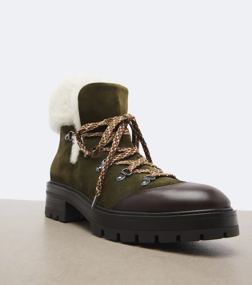 Aquazzura Val Disere suede lace-up boots | Thumbnail 2